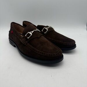 BRAND NEW Marc Joseph New York Astoria Brown Suede Leather Loafer Size 9.5